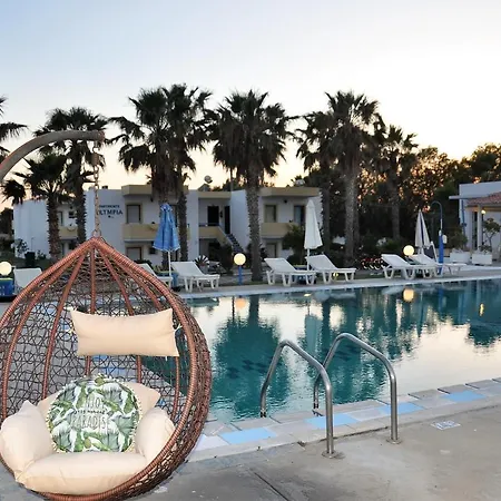 アパート Kos Olympia Apartments At Lambi Beach